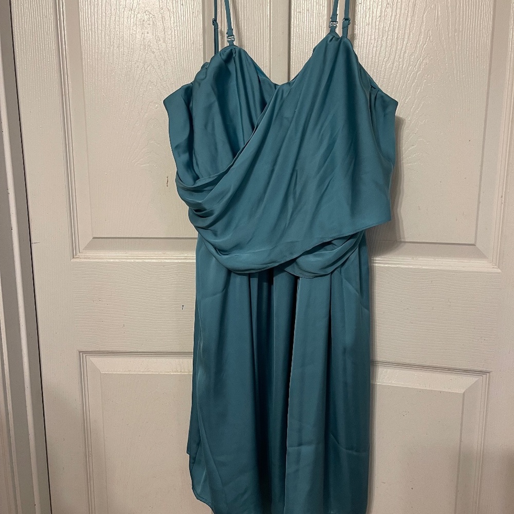 Tevolio mini dress with built in bra, plus size 18 W